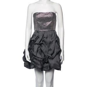 Alice + Olivia Silk Crystal Dress